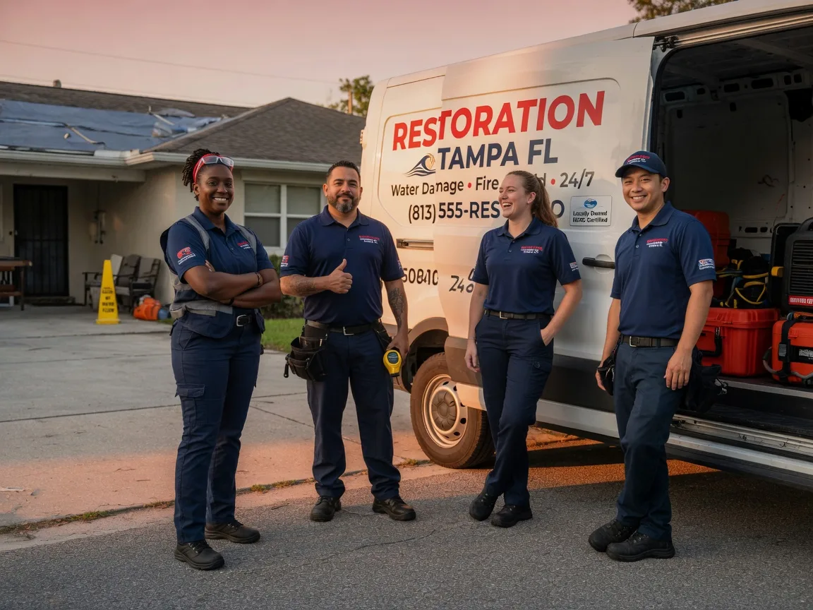 Water Damage Restoration company in Century, FL